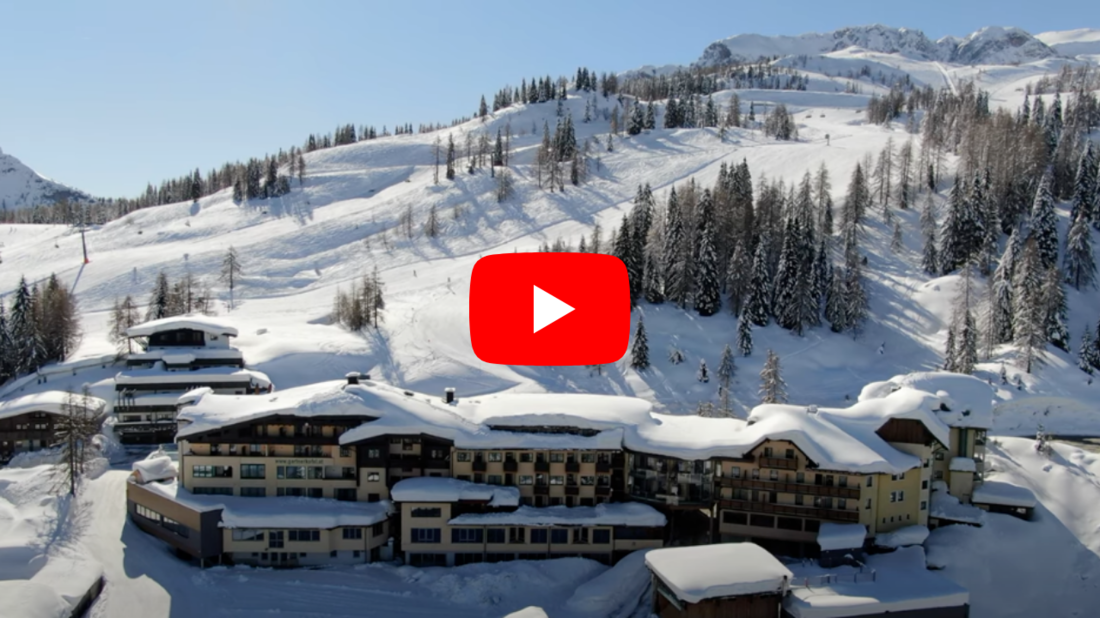 Standbild von einem Video zur Winterlandschaft rund ums Hotel