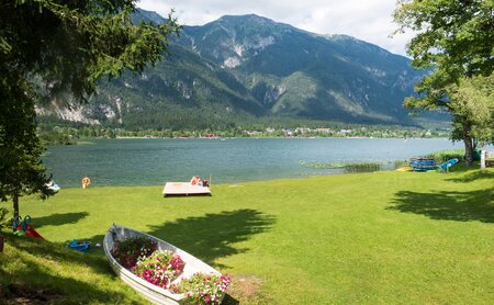 Privates Freibad für die Gäste am Pressegger See