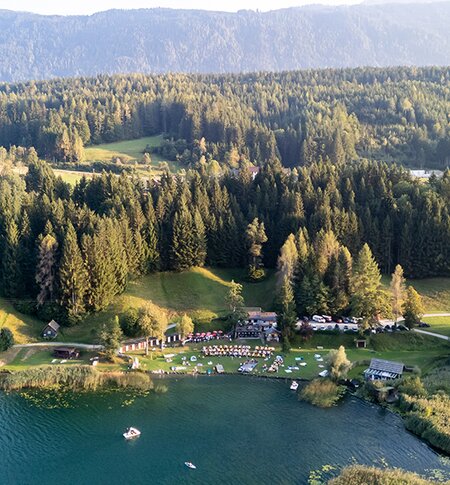 Drohnenaufnahme vom Oswaldbad