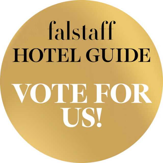 Logo von Falstaff Hotel Guide Vote for us