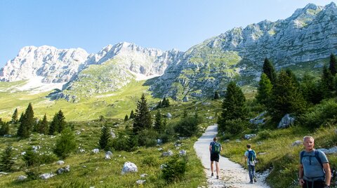 Wanderung auf den Cima di Terra Rossa